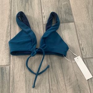 Almost naked ulu top in royal blue